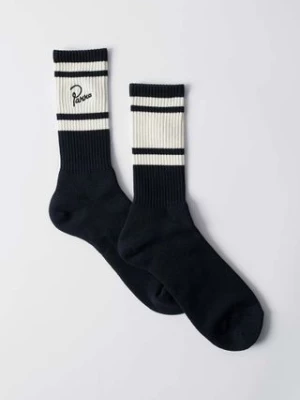 by Parra skarpetki Crew Socks kolor granatowy 52281