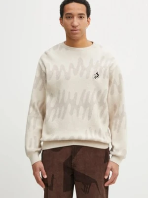 by Parra sweter wełniany Static stalker