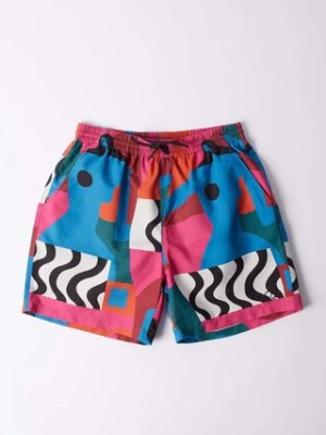 by Parra szorty kąpielowe Distorted Water Swim Shorts 51435