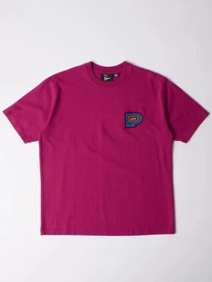 by Parra t-shirt bawełniany Repeat pea męski kolor różowy 53415