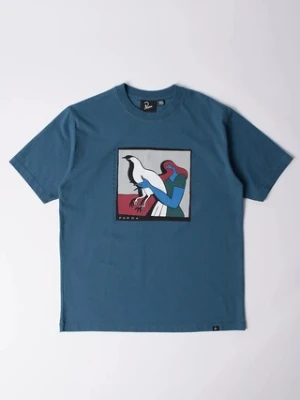 by Parra t-shirt Look at it męski kolor niebieski 53300