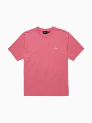 by Parra t-shirt męski kolor różowy gładki 49305-pink