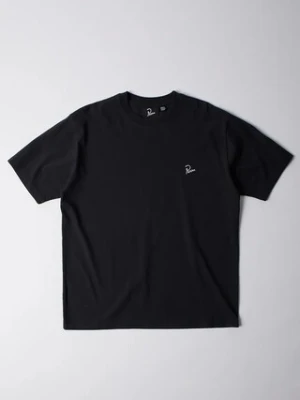 by Parra t-shirt Signature męski kolor czarny gładki 54117