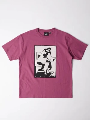 by Parra t-shirt The confession męski kolor różowy 53310