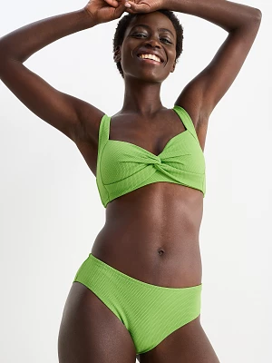 C&A Dół od bikini-średni stan-LYCRA® XTRA LIFE™, Zielony, Rozmiar: 36