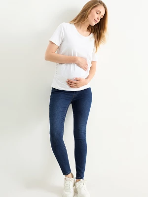 C&A Dżinsy ciążowe-jegging jeans, Niebieski, Rozmiar: 34