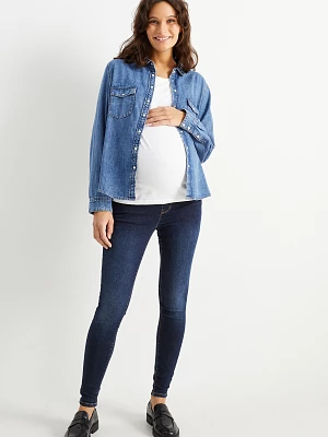C&A Dżinsy ciążowe-skinny jeans-LYCRA®, Niebieski, Rozmiar: 38