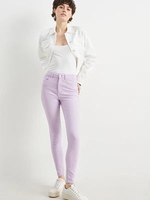 C&A Jegging jeans-wysoki stan, Purpurowy, Rozmiar: 38