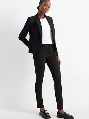 C&A Slim jeans-średni stan-efekt modelujący-LYCRA®, Czarny, Rozmiar: 38 krótki