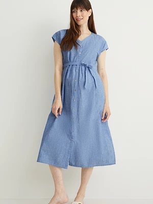 C&A Sukienka bluzkowa do karmienia, Niebieski, Rozmiar: 48
