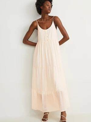 C&A Sukienka o linii A, Biały, Rozmiar: 38