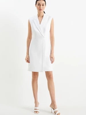 C&A Sukienka ołówkowa, Biały, Rozmiar: 40