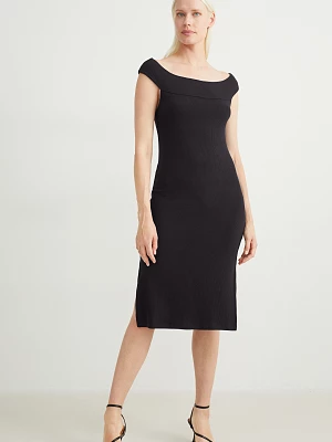 C&A Sukienka podkreślająca figurę, Czarny, Rozmiar: S