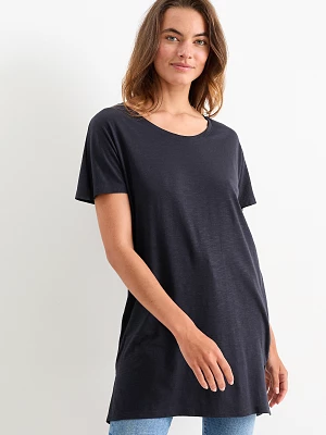 C&A T-shirt basic, Niebieski, Rozmiar: XS