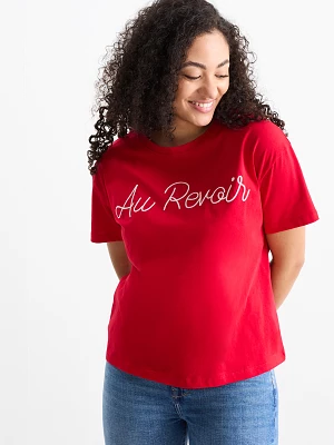 C&A T-shirt, Czerwony, Rozmiar: S