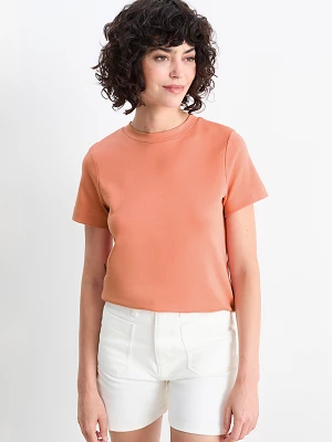 C&A T-shirt, Pomarańczowy, Rozmiar: XS