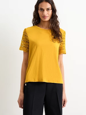 C&A T-shirt, żółty, Rozmiar: S