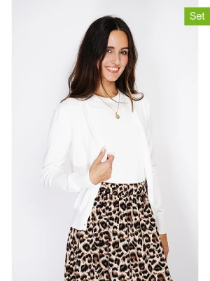 C& Jo 2-częściowy zestaw w kolorze białym rozmiar: 44