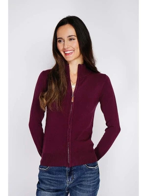 C& Jo Kardigan w kolorze bordowym rozmiar: 42