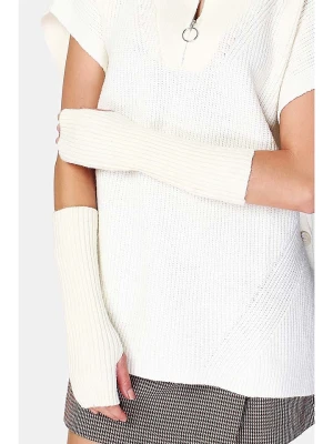 C& Jo Mitenki w kolorze kremowym rozmiar: onesize