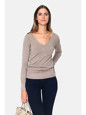 C& Jo Sweter w kolorze beżowym rozmiar: 34