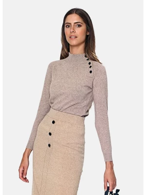C& Jo Sweter w kolorze beżowym rozmiar: 38