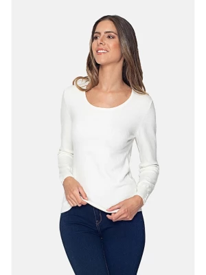 C& Jo Sweter w kolorze białym rozmiar: 40