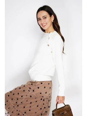 C& Jo Sweter w kolorze białym rozmiar: 36