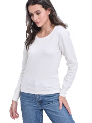 C& Jo Sweter w kolorze białym rozmiar: 38