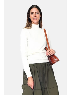 C& Jo Sweter w kolorze białym rozmiar: XL