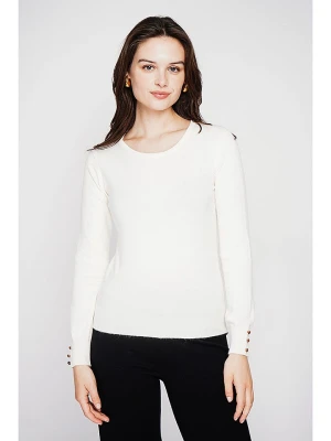 C& Jo Sweter w kolorze białym rozmiar: 42