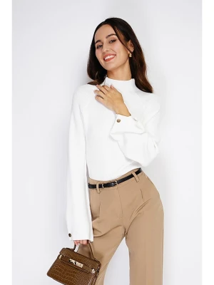 C& Jo Sweter w kolorze białym rozmiar: 38