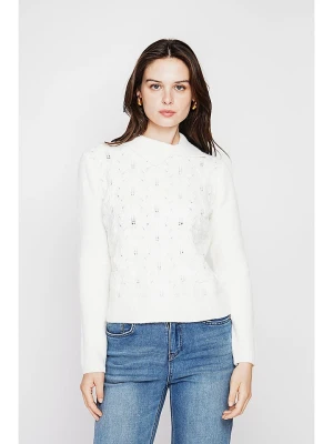 C& Jo Sweter w kolorze białym rozmiar: 34
