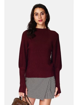 C& Jo Sweter w kolorze bordowym rozmiar: 36
