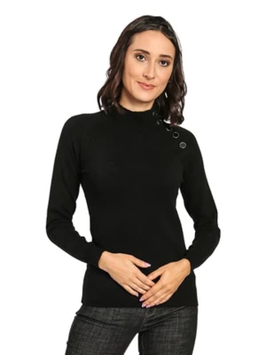 C& Jo Sweter w kolorze czarnym rozmiar: M