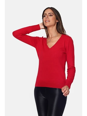 C& Jo Sweter w kolorze czerwonym rozmiar: 38