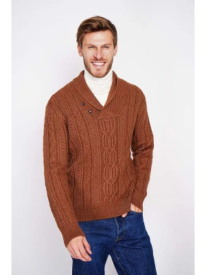 C& Jo Sweter w kolorze jasnobrązowym rozmiar: 46