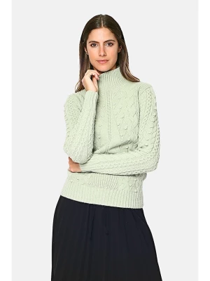 C& Jo Sweter w kolorze jasnozielonym rozmiar: 38
