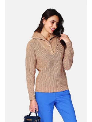 C& Jo Sweter w kolorze karmelowym rozmiar: 38