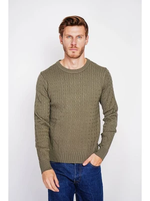 C& Jo Sweter w kolorze khaki rozmiar: 50