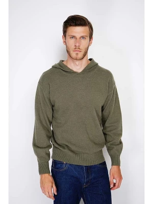 C& Jo Sweter w kolorze khaki rozmiar: 46