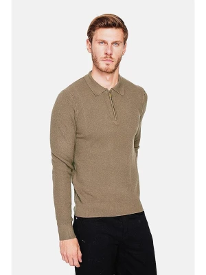 C& Jo Sweter w kolorze khaki rozmiar: 48