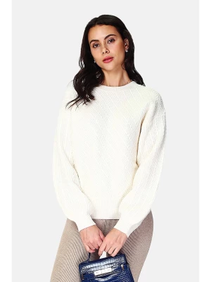 C& Jo Sweter w kolorze kremowym rozmiar: 36