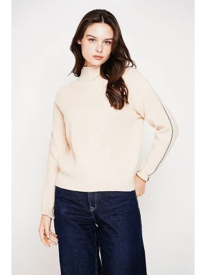 C& Jo Sweter w kolorze kremowym rozmiar: 42