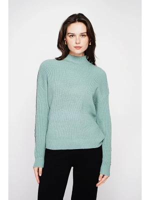 C& Jo Sweter w kolorze miętowym rozmiar: 40
