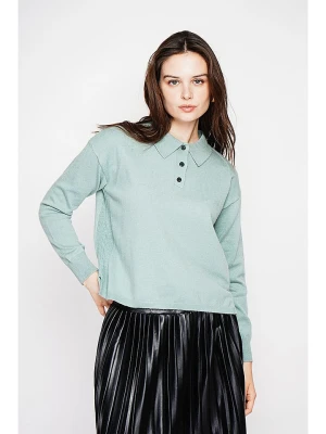 C& Jo Sweter w kolorze miętowym rozmiar: 38