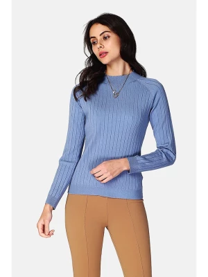 C& Jo Sweter w kolorze niebieskim rozmiar: 38