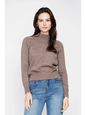 C& Jo Sweter w kolorze szarobrązowym rozmiar: 42