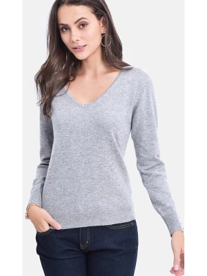 C& Jo Sweter w kolorze szarym rozmiar: 38