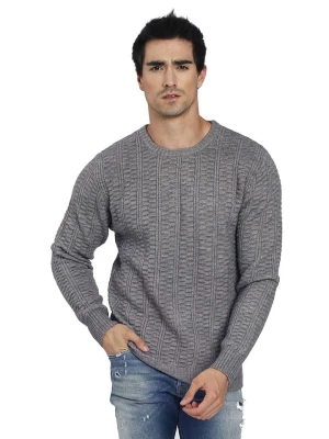 C& Jo Sweter w kolorze szarym rozmiar: 50